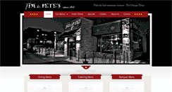 Desktop Screenshot of jimandpetes.com
